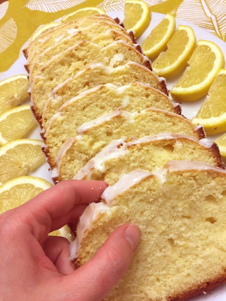 Starbucks Copycat Lemon Loaf Pound Cake