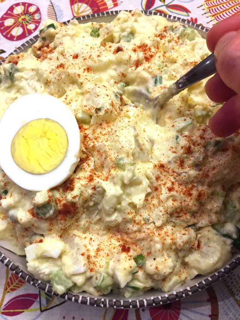 Easy Potato Salad With Eggs – Best Potato Salad Recipe Ever!