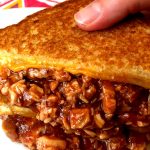 BBQ Chicken Grilled Cheese