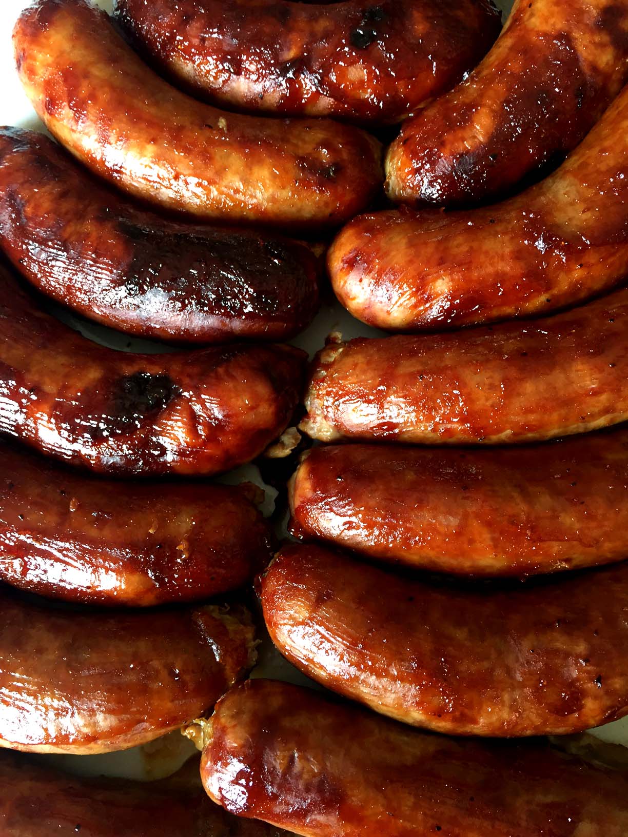 Easy Baked BBQ Sausage Recipe With Italian or Polish Sausages Melanie