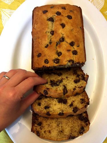 Easy Chocolate Chip Banana Bread