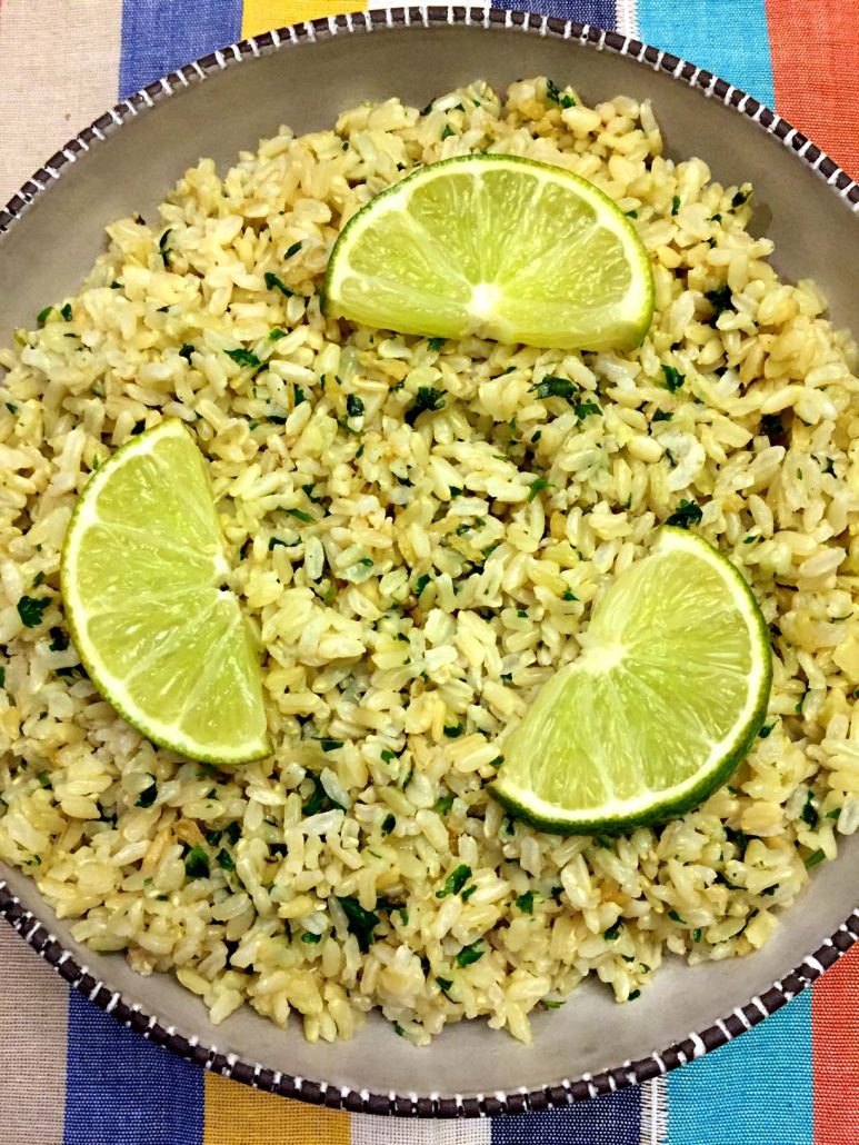 Cilantro Lime White Or Brown Rice Recipe