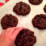 Soft Double Chocolate Chip Cookies
