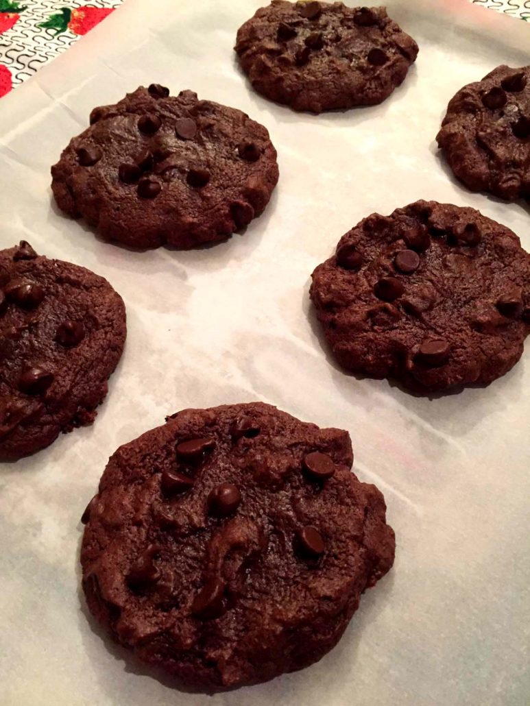 How To Make Double Chocolate Cookies