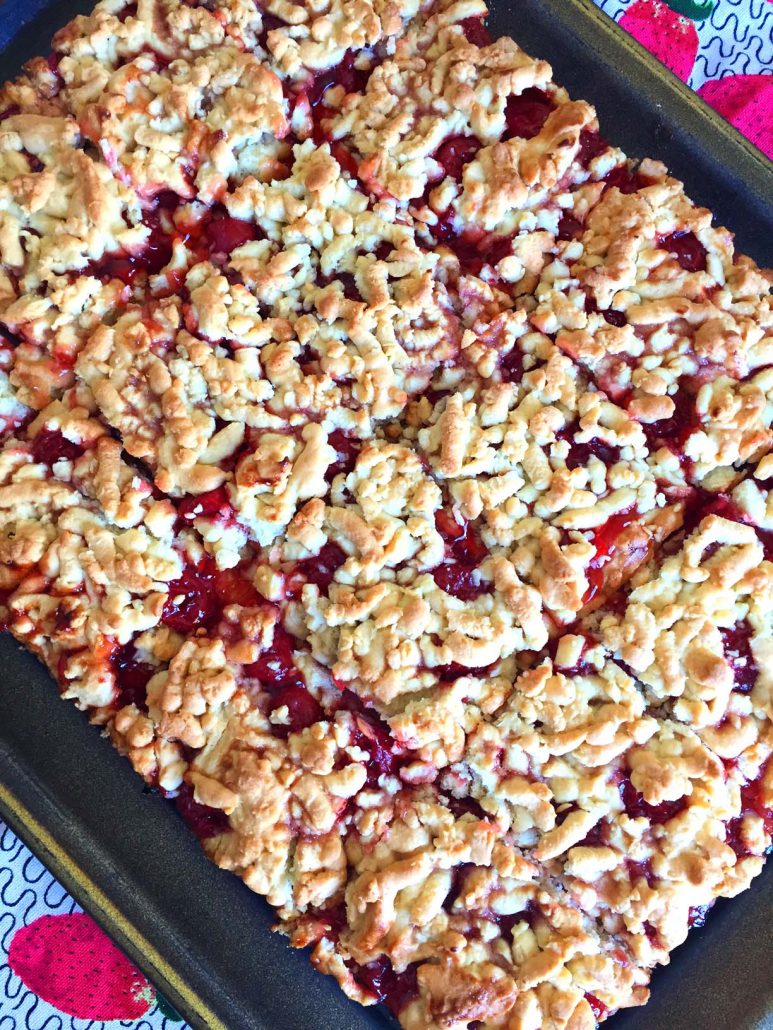 Cherry Crumb Cake