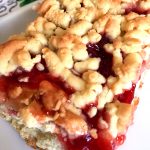 Cherry Crumble Cake Recipe