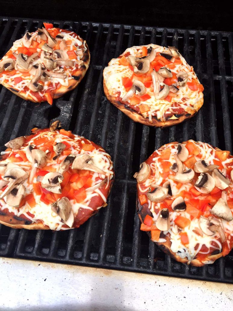 How To Grill Pita Pizza