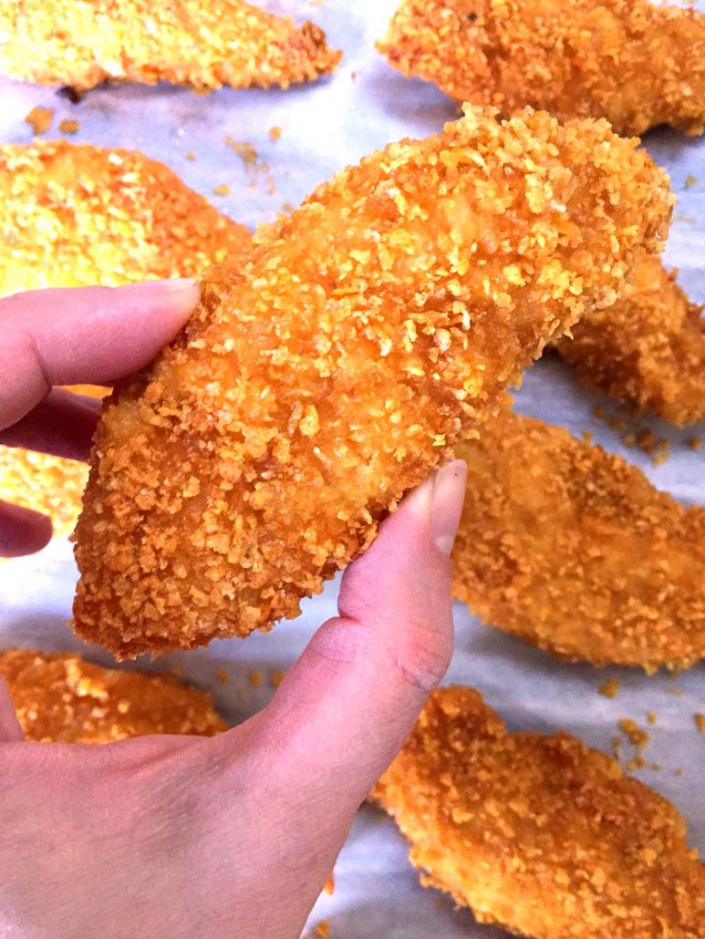 How To Make Cornflake Crusted Baked Chicken