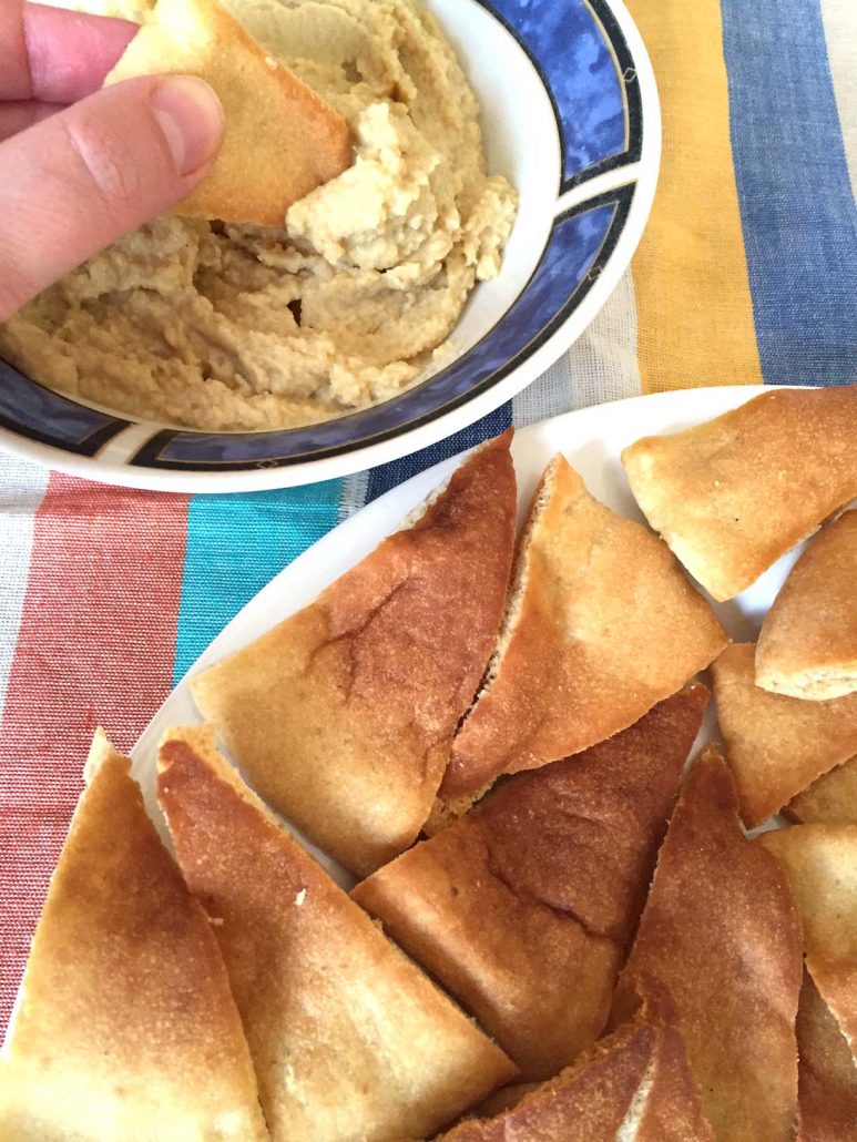 Homemade Baked Pita Chips Recipe