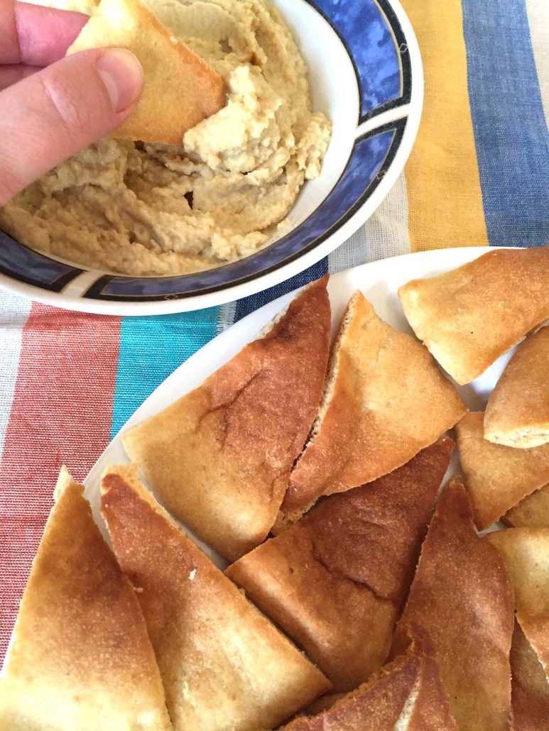 Homemade Baked Pita Chips Recipe