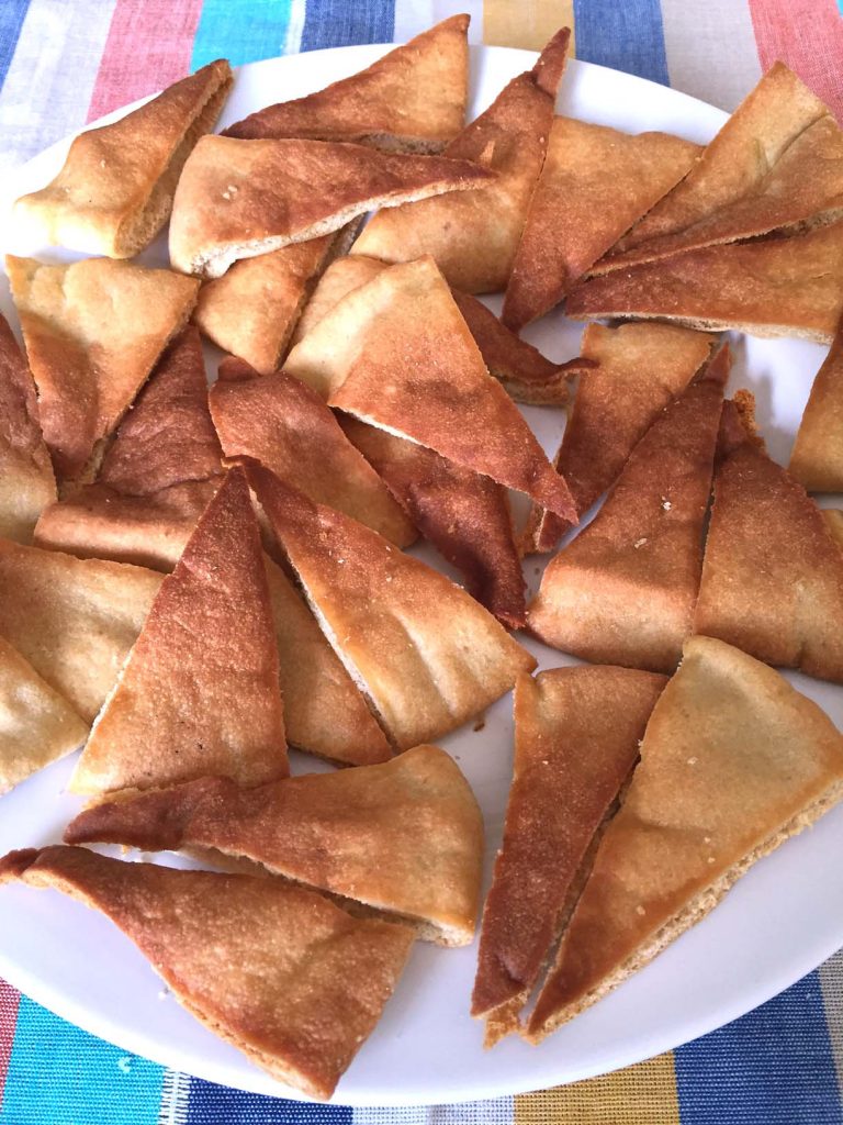 Homemade Baked Pita Chips Recipe