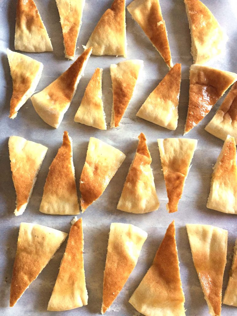 How To Make Oven Baked Pita Chips