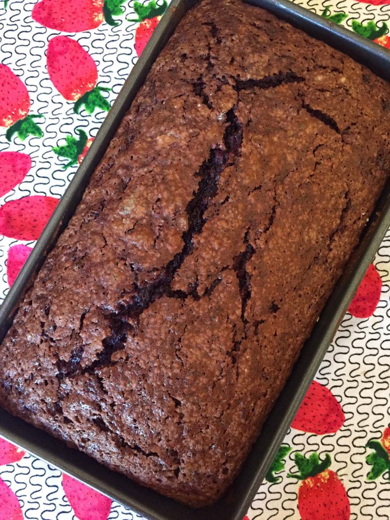 Homemade Blackberry Bread Loaf