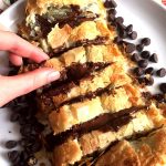 Chocolate Puff Pastry Roll