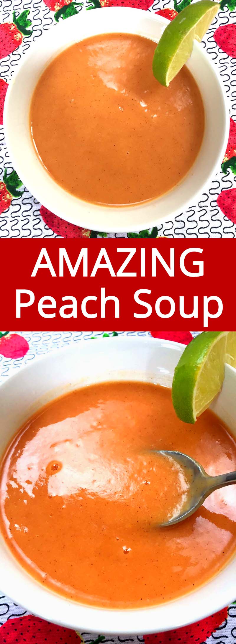 Chilled Peach Soup Recipe With Yogurt Melanie Cooks
