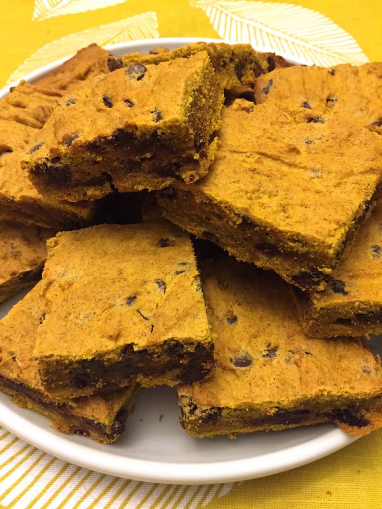 How To Make Pumpkin Squares