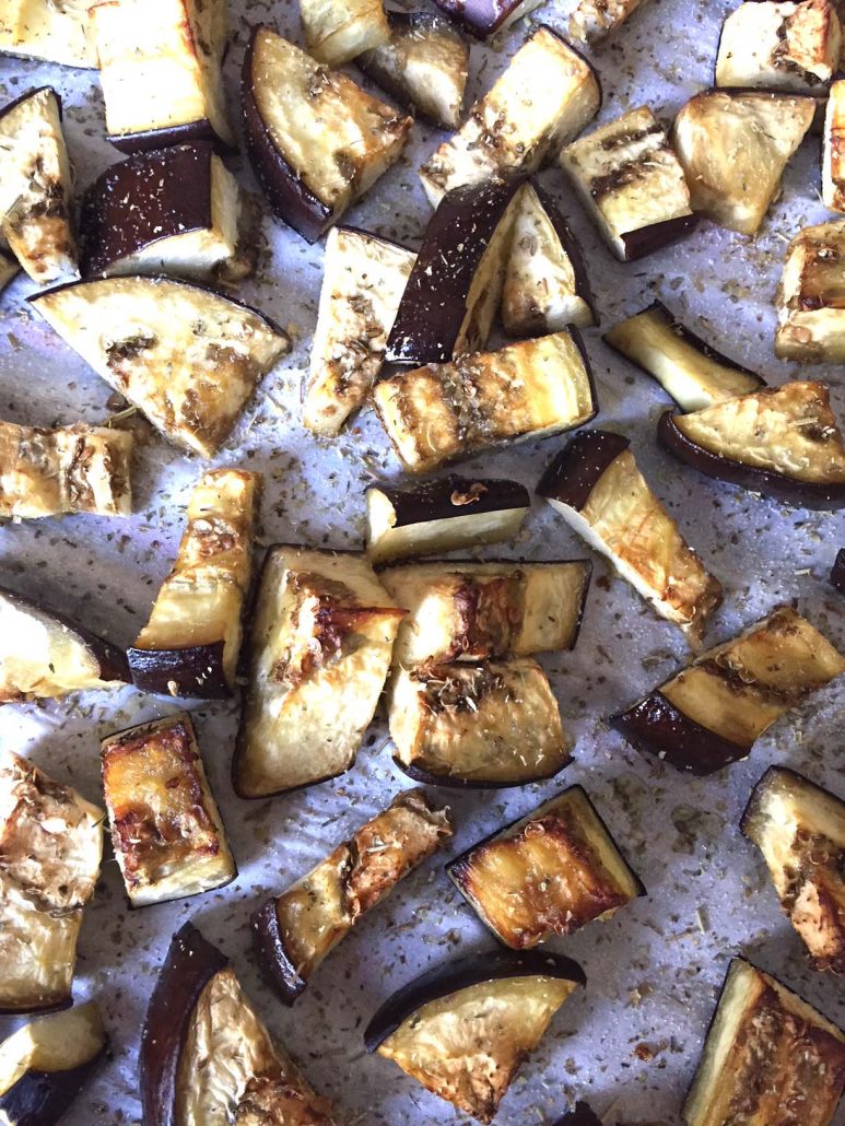 Roasting Eggplant In The Oven - Healthy Recipe