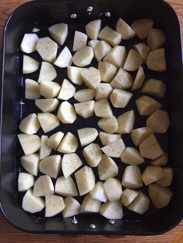 Potatoes for roasting