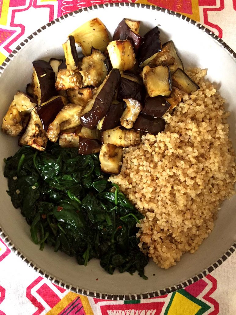 Vegan Meal Prep Quinoa Bowl