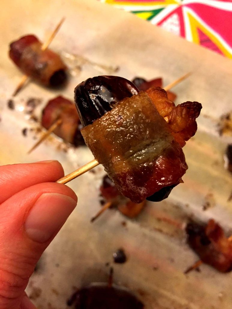 Bacon Wrapped Dates Recipe