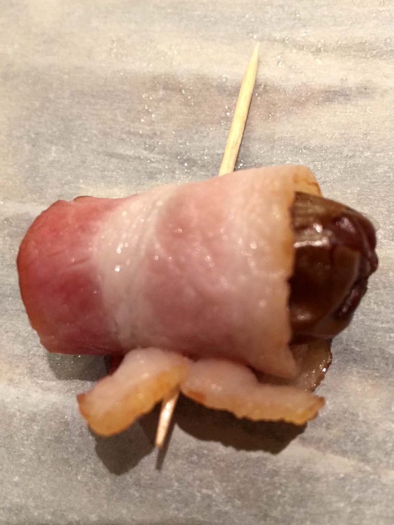 Date Wrapped With Bacon