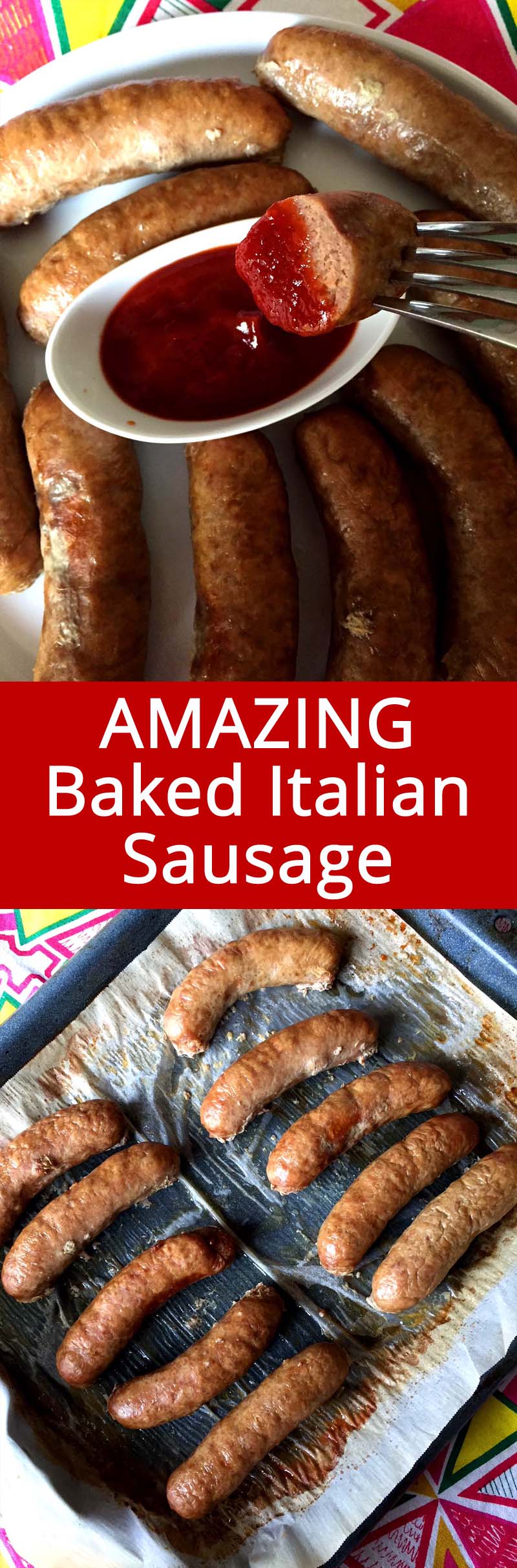 Easy Baked Italian Sausages Recipe – Melanie Cooks