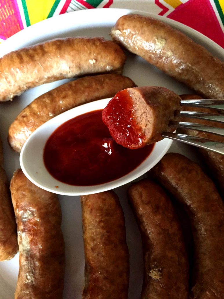 Grilled Italian Turkey Sausages