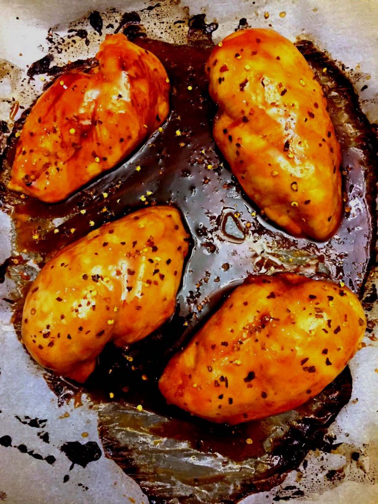 Spicy Sweet Chicken Breasts