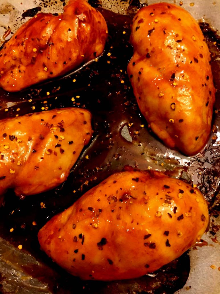 Hot & Sweet Chicken Breasts