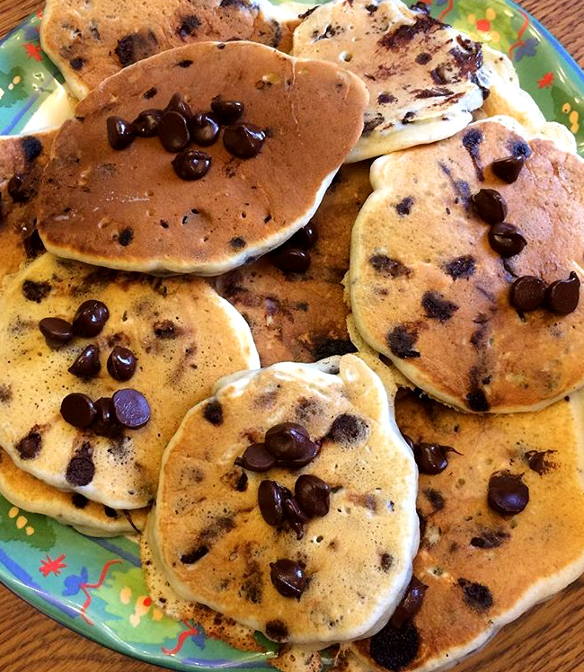 Chocolate Chip Pancakes Recipe