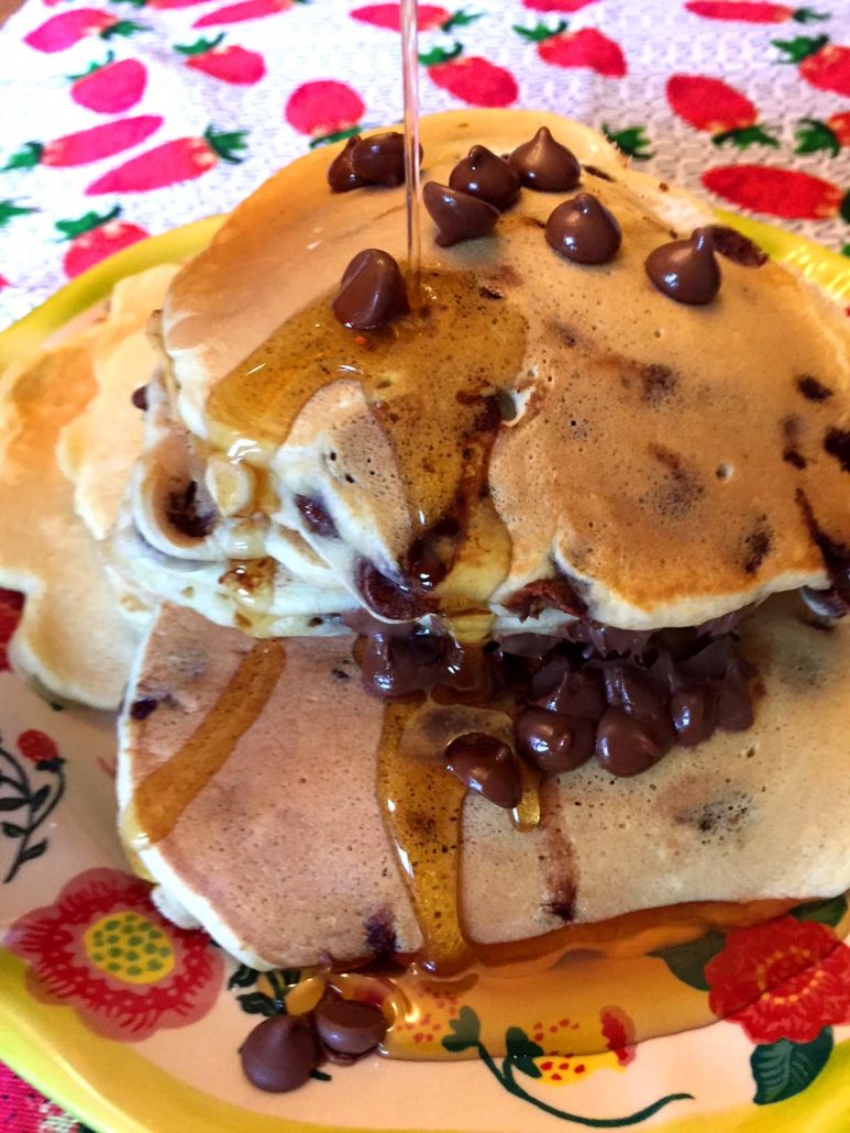 Easy Chocolate Chip Pancakes Recipe