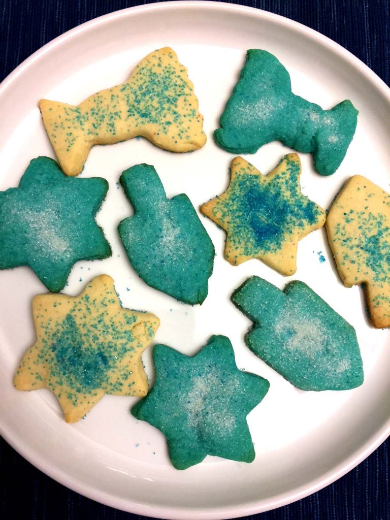 Hanukkah Cutout Sugar Cookies Recipe