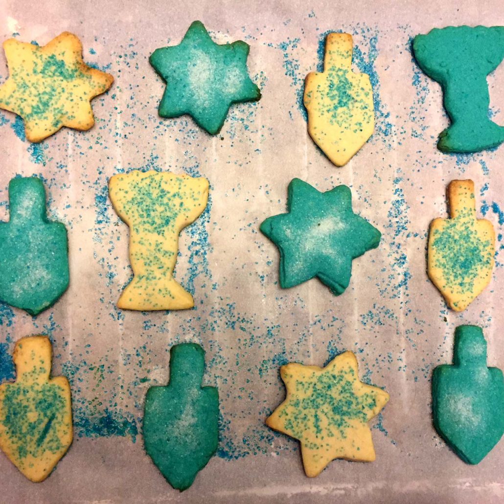 Easy Hanukkah Cookies