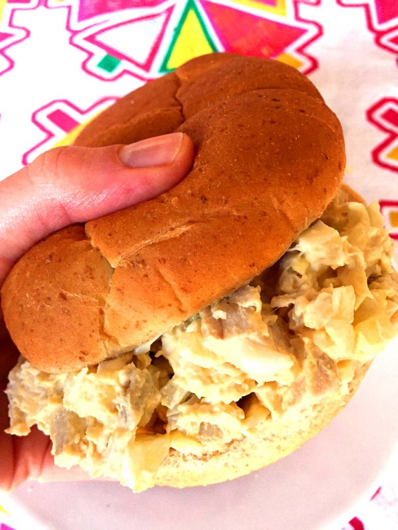 Leftover Turkey Salad Sandwich