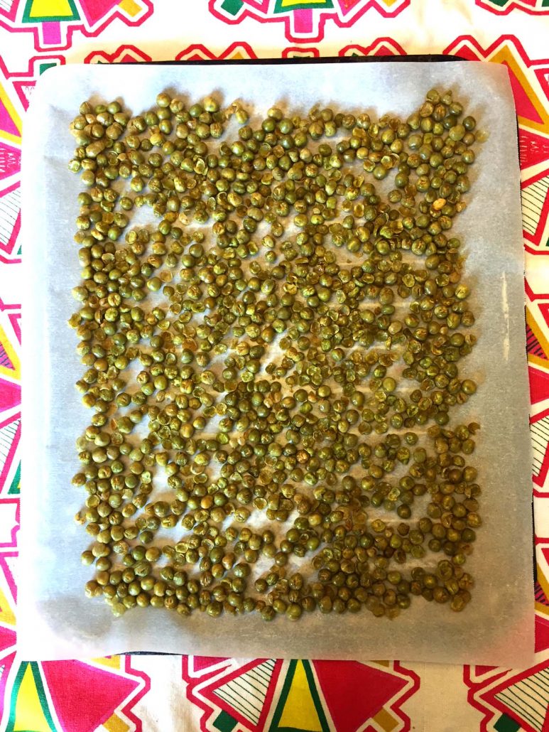 Dry Roasted Peas