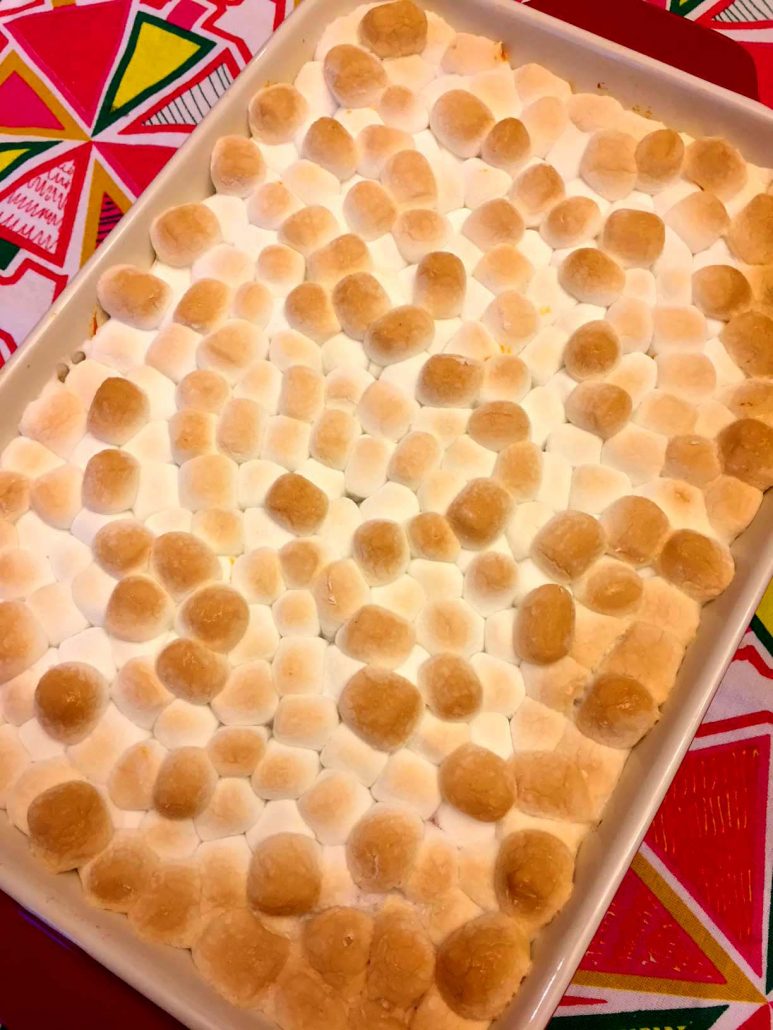 Sweet Potato Smore Casserole