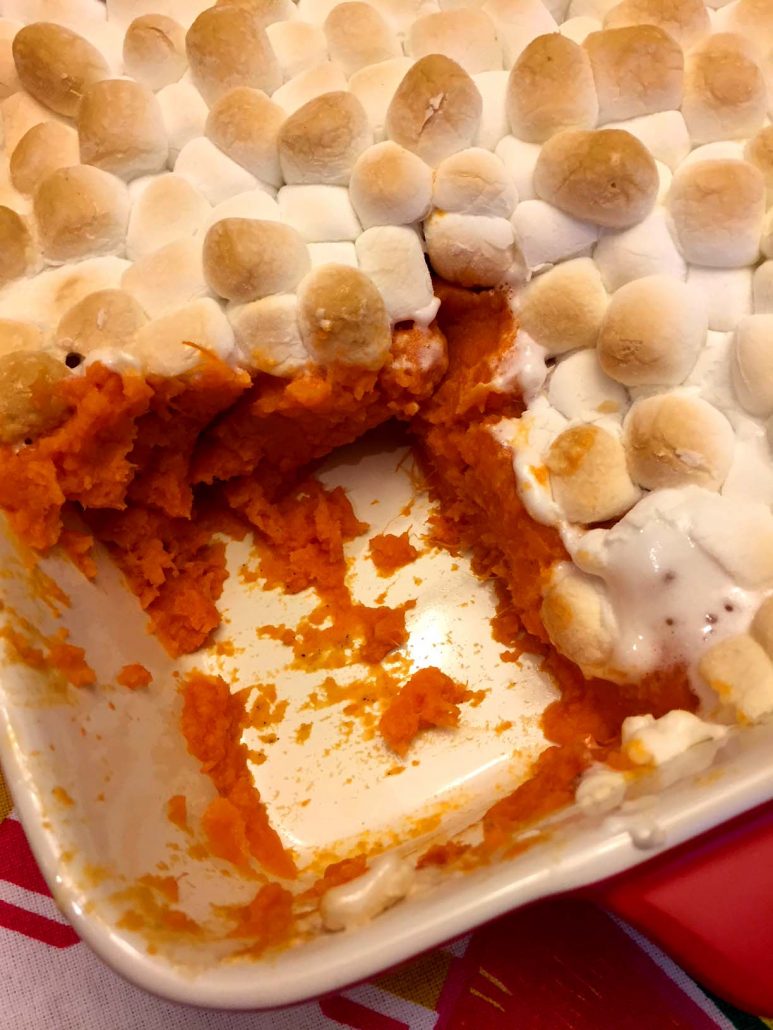 Sweet Potatoes Casserole With Marshmallows – Melanie Cooks