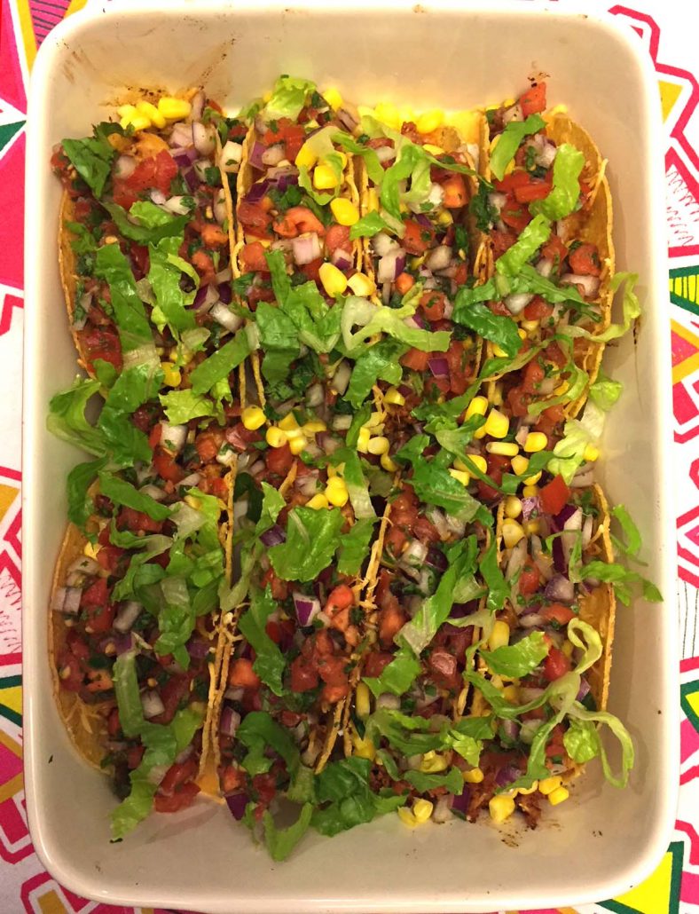 Baked Tacos In A Casserole Dish