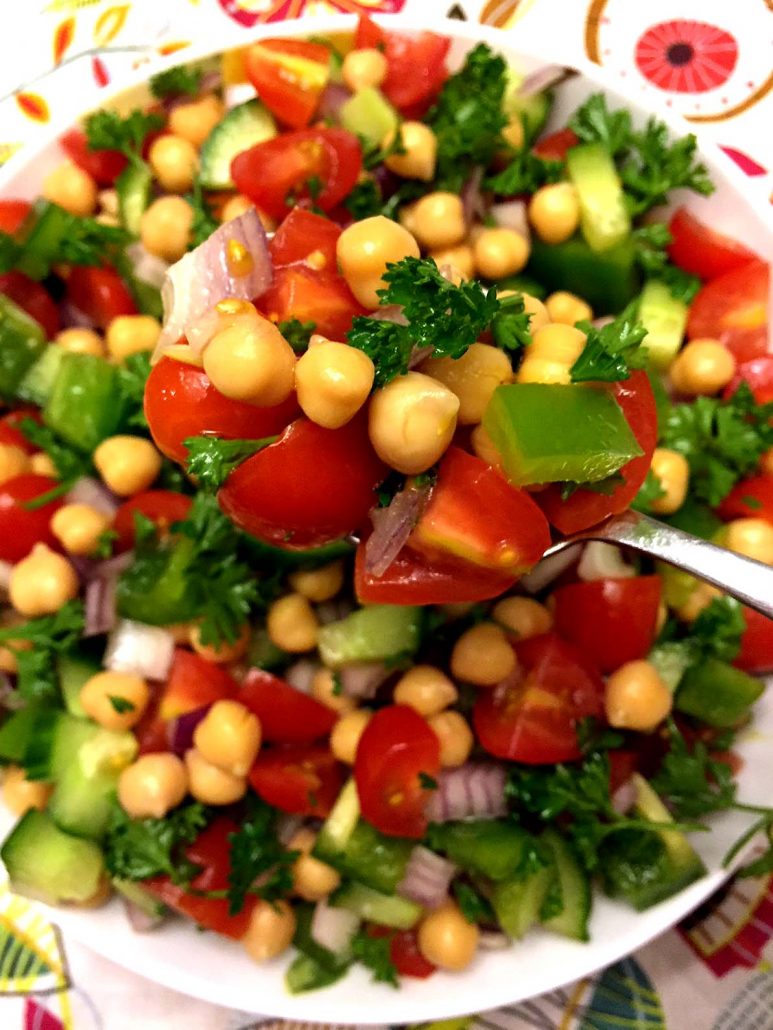 Vegan Chickpea Salad Recipe