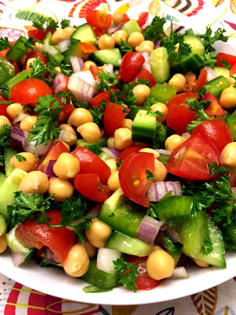 How To Make Chickpea Salad