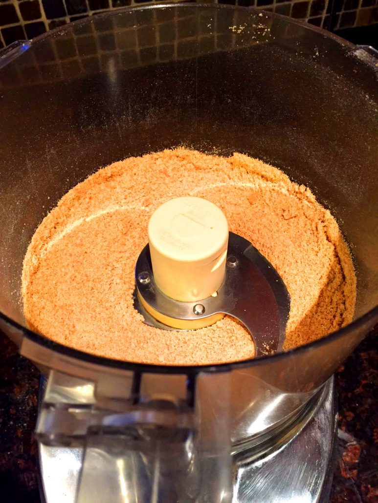 Crushing Graham Crackers In A Food Processor