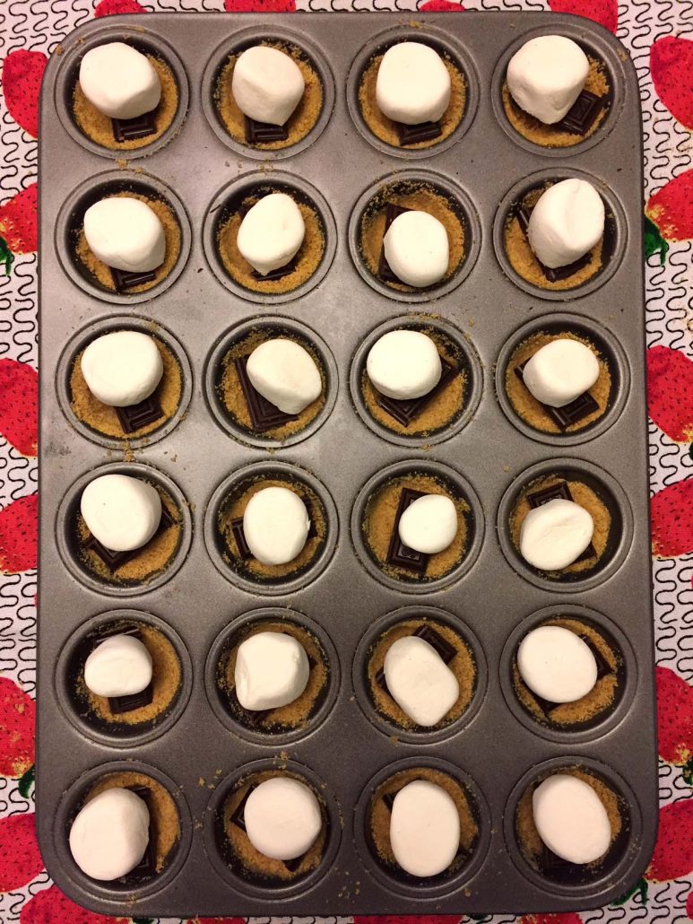 Chocolate Smores Cups Recipe In A Muffin Tin