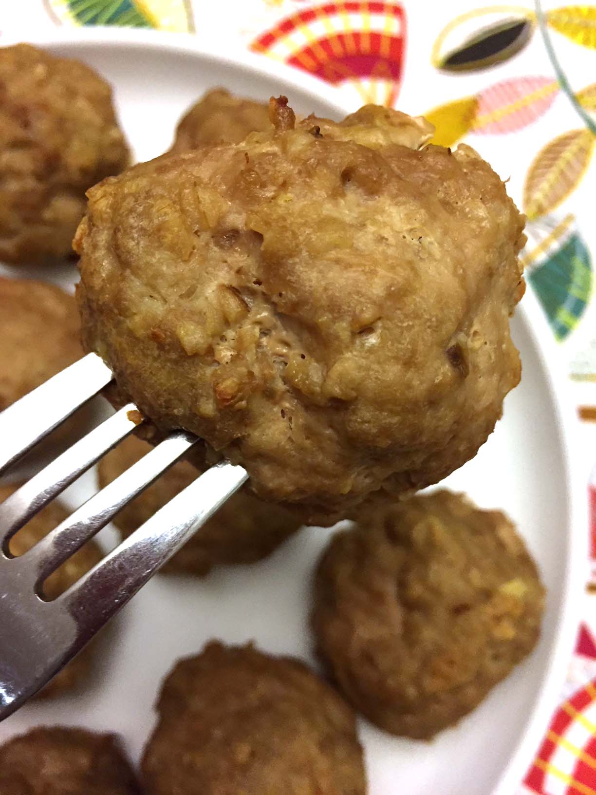 Baked GlutenFree Meatballs Recipe With Oatmeal Melanie Cooks