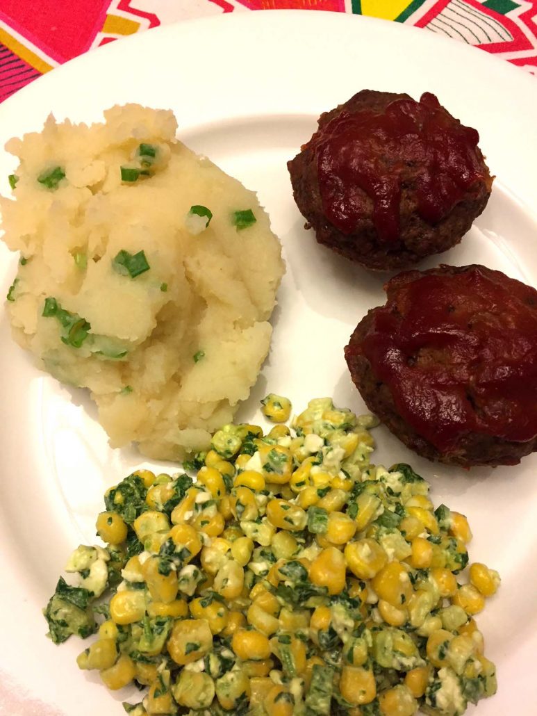 Mini Meatloaves Dinner