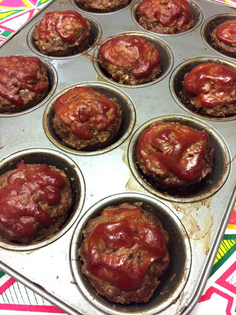 Mini Meatloaves Recipe In A Muffin Pan