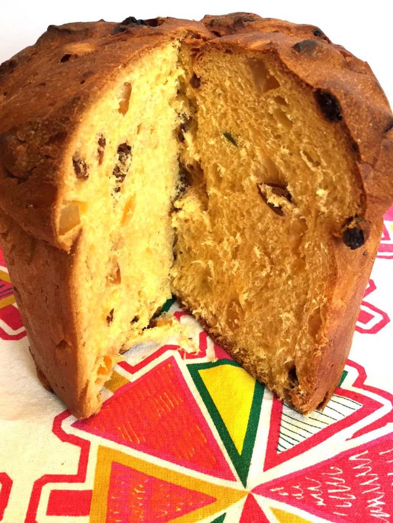 Italian Panettone Bread Fruit Cake Recipe – Melanie Cooks