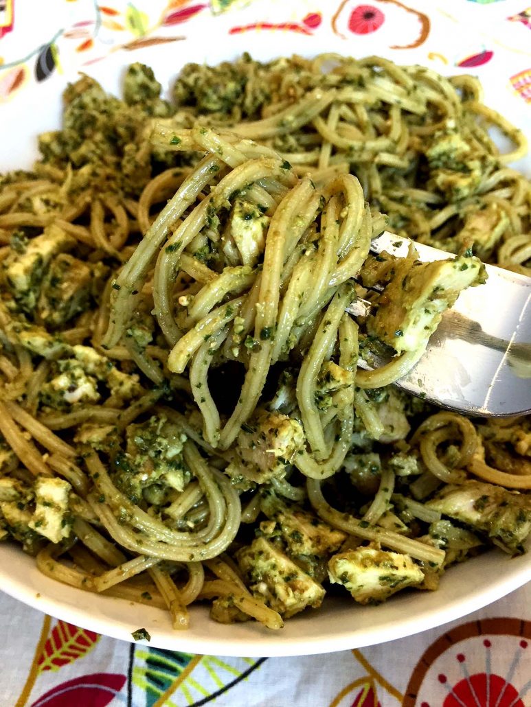 Easy Pesto Pasta Recipe With Chicken