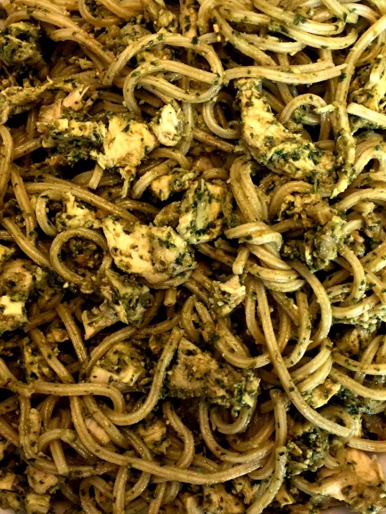 Pasta With Pesto And Chicken