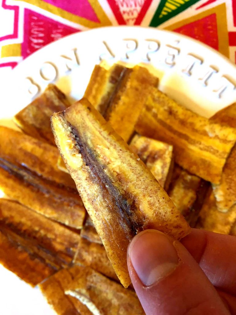Baked Cuban Plantain Chips Recipe – Healthy and Crispy!