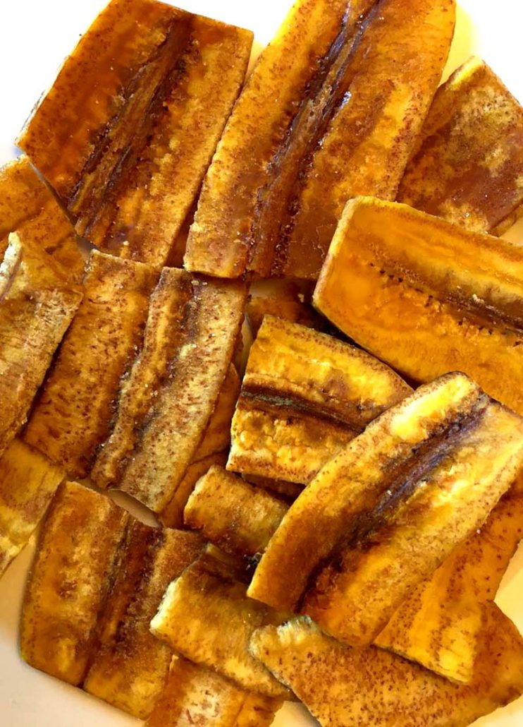 How To Make Baked Plantain Chips